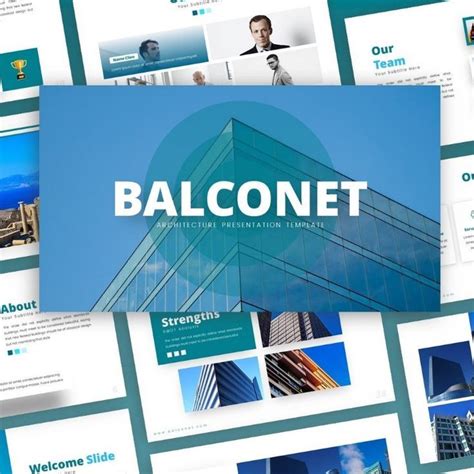 Balconet Architecture Presentation Powerpoint Template Architecture