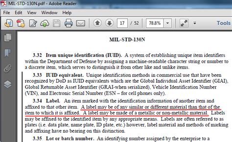 Dod Uid Mil Std 130 What Label Materials Meet Compliance Brady