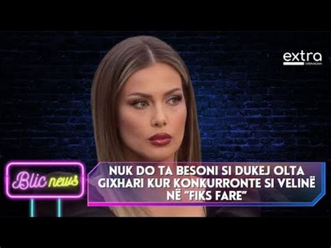 Nuk do ta besoni si dukej Olta Gixhari kur konkurronte si velinë në