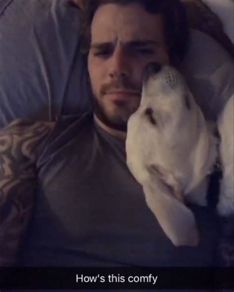 Tyler Seguin With His Adorable Dog