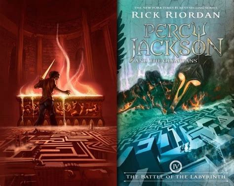 New Battle Of The Labyrinth Cover Labyrinth Percy Jackson Battle