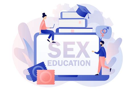 Sexual Education Concept Online Sexual Health Lesson For Tiny People