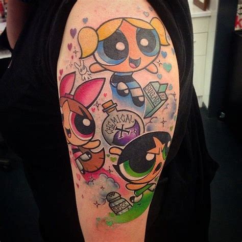 Tendance Tattoo Plus de 200 dessins animés de dessins animés de