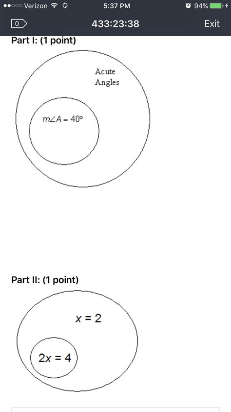 Write A Conditional Statement That Correctly Describes Each Venn