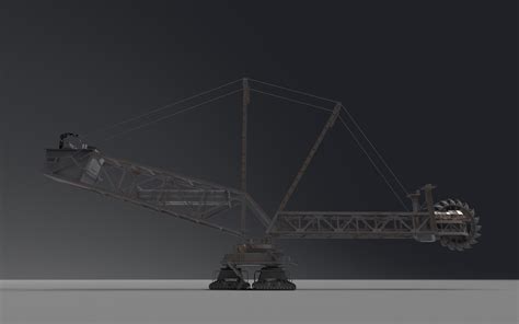 bagger 288 3d model