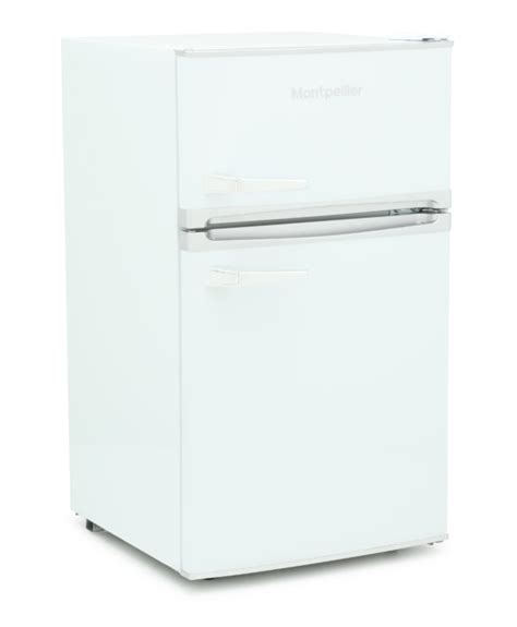 Montpellier MAB2031W Under Counter Retro Fridge Freezer White Buy