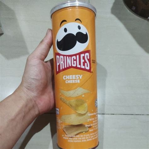 Jual Pringles Potato Crisps Cheesy Cheese Sour Cream Onion Original