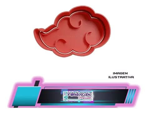 Cortador De Galleta Y Fondant Nube Akatsuki Meses Sin Intereses