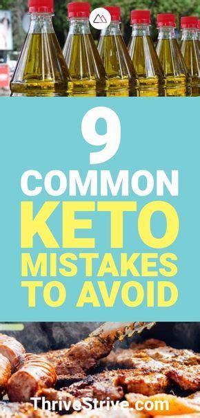 9 Common Keto Mistakes To Avoid Ketogenic Diet For Beginners Keto