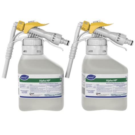 Diversey™ Alpha Hp Multi Surface Disinfectant Cleaner Citrus Scent 1 5 L Rtd Spray Bottle 2