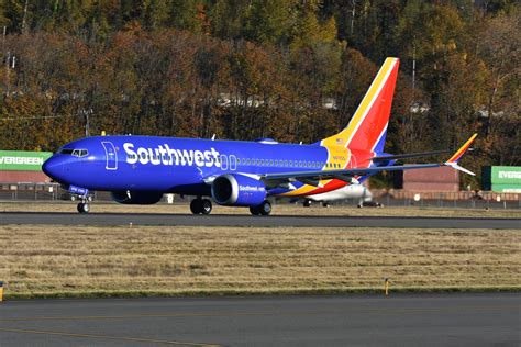 Boeing Max Southwest Airlines N Q Msn Boe