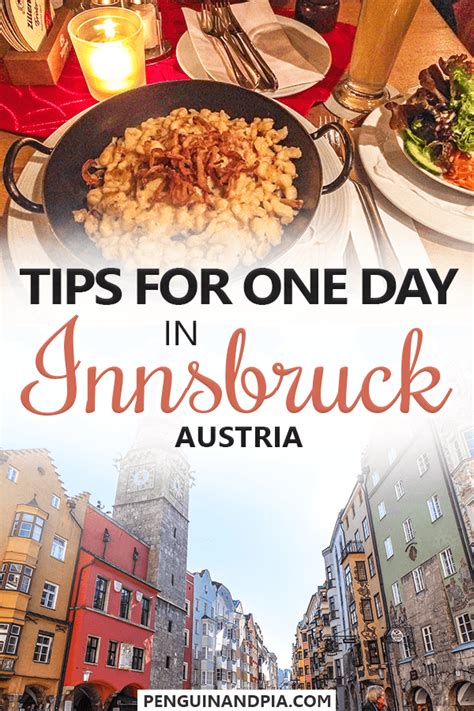 How To Spend One Day In Innsbruck Itinerary For First Time Visitors