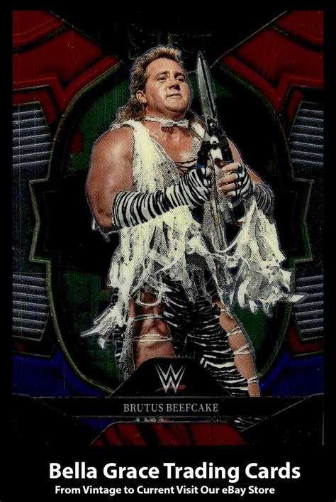 2023 Panini Select WWE Brutus Beefcake 97 Red Blue EBay