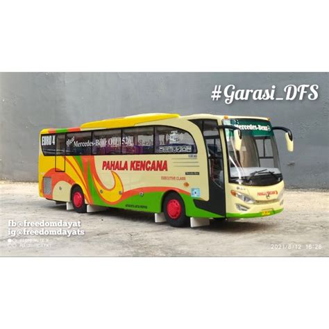 Jual Miniatur Bis PAHALA KENCANA JetBus2 HD Shopee Indonesia