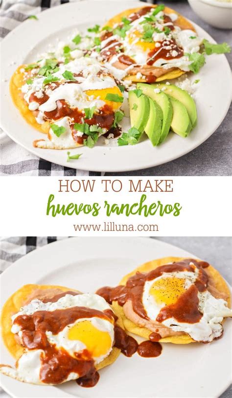 Huevos Rancheros {a Quick Spicy Breakfast } Lil Luna