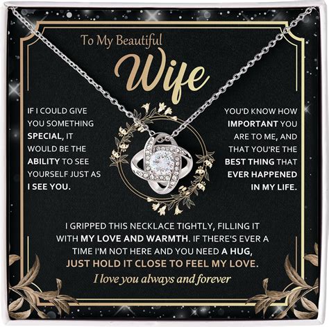 Amazon Christmas Gifts For Wife To My Wife Necklace Necklace