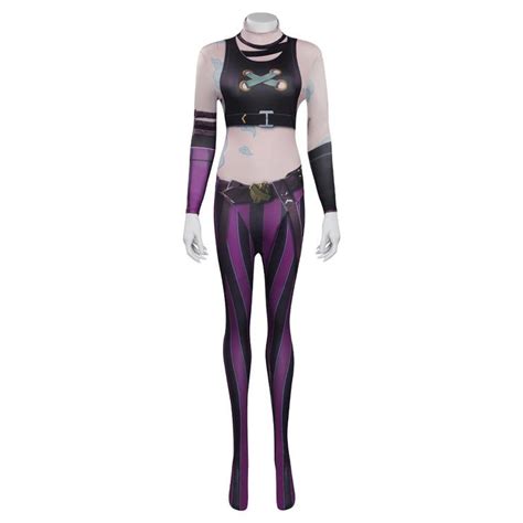 Arcane League Of Legends Lol Jinx Jumpsuit Halloween Carnival Suit Cosplay Costume In 2022