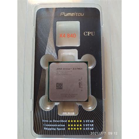 Jual Prosesor AMD FM2+ Athlon X4-840 3.1GHZ-3.8GHz X4 840 Khusus Board ...