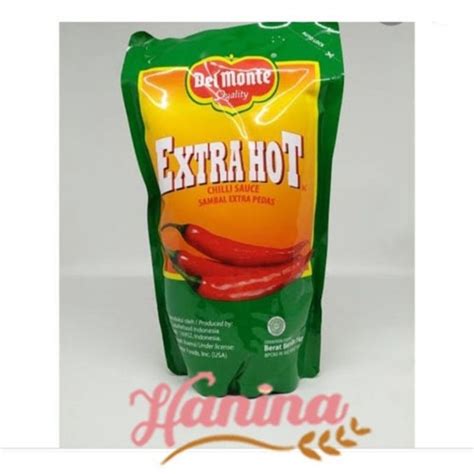 Jual Saus Delmonte Extra Hot Refill 1kg Shopee Indonesia