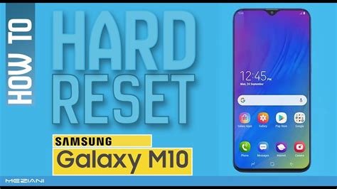 Hard Reset Samsung Galaxy M10 Factory Reset Youtube