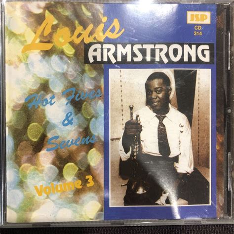 Hot Fives Sevens Vol JSP By Louis Armstrong CD Jun JSP UK EBay