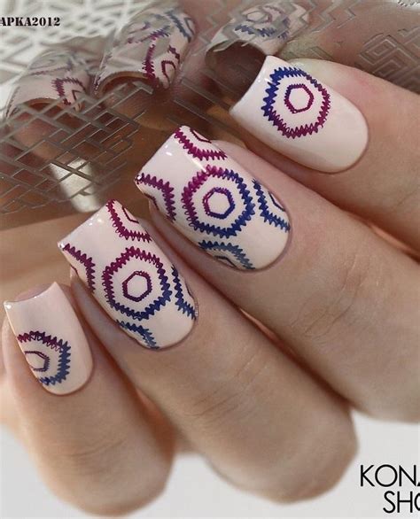 40 Geometric Nail Art Ideas Art And Design