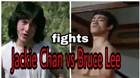 Bruce Lee Jackie Chan Fight