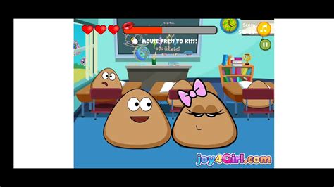 Pou Kissing Games Walkthrough Games Gameplay Online Youtube