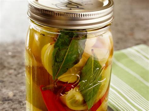 Pickled Green Tomatoes Recipe Michael Symon Food Network