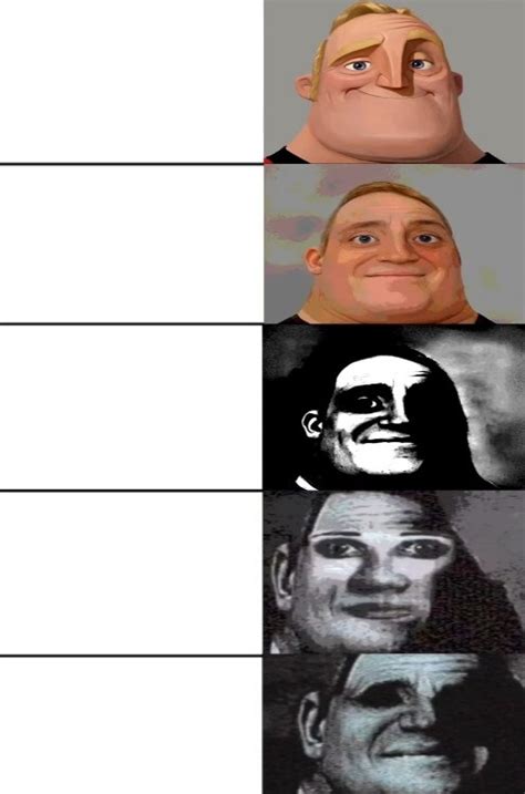 5 panel incredible uncanny Blank Template - Imgflip