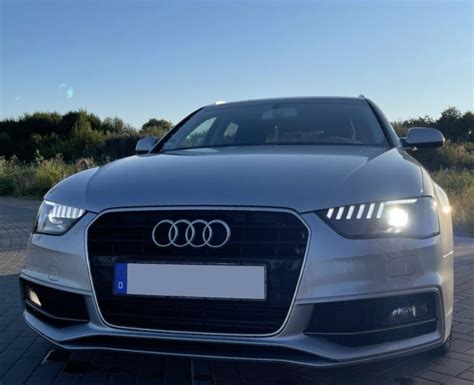 Xenon Scheinwerfer F R Audi A B K Facelift Schwarz