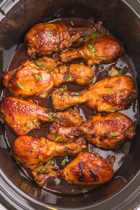 Slow Cooker Bbq Chicken Legs Pumpkin N Spice