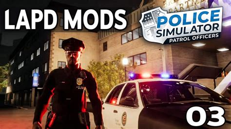 Modded Police Simulator 2022 We Added Lapd Mods Skins Uniform