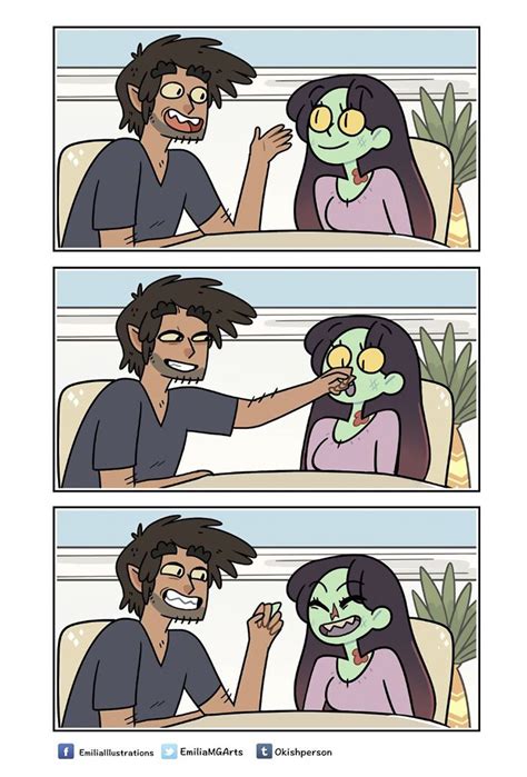 26 Hilarious Comics That Show What It’s Like Having A Zombie Girlfriend And Monster Friends ...