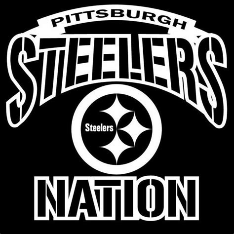 Pittsburgh Steelers Nation Nfl Vinyl Car Decal 100 Weather Proof 6