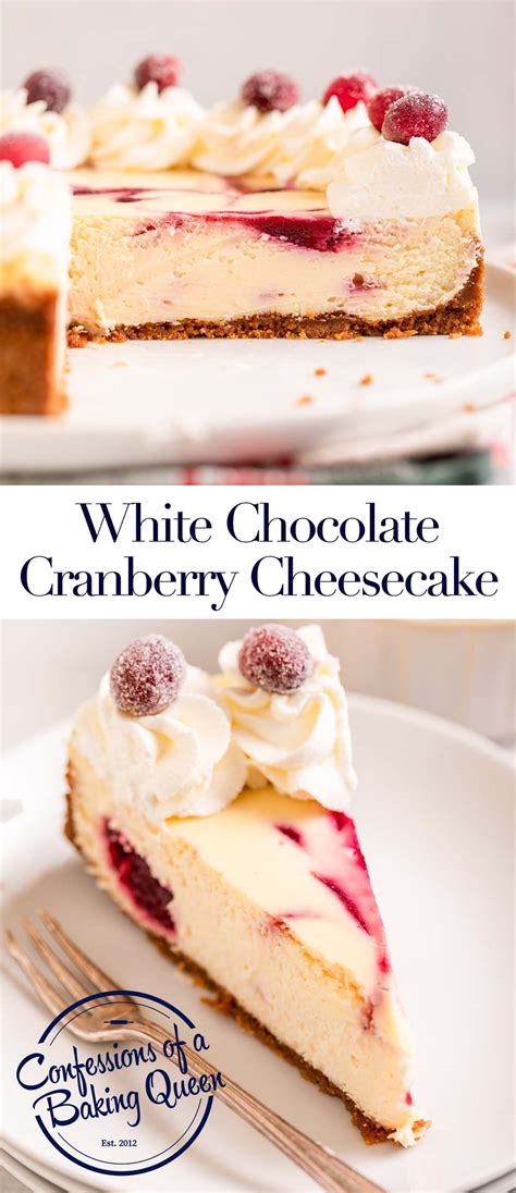 White Chocolate Cranberry Cheesecake Artofit