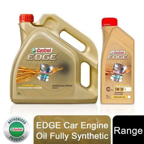 Castrol Edge Car Engine Oil Fully Synthetic Titanium Litre Litre