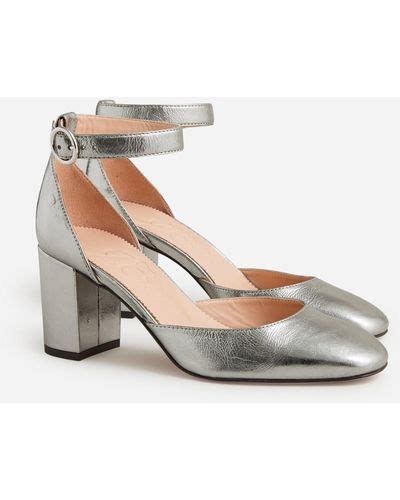 Metallic J Crew Heels For Women Lyst