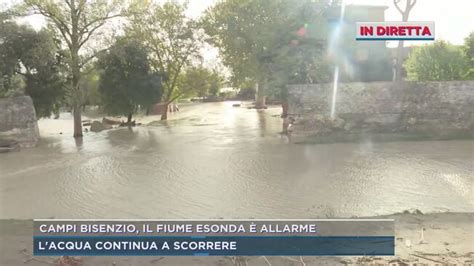 Campi Bisenzio Il Fiume Esonda Allarme Mattino Cinque News Video