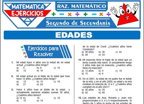 Ejercicios De Método Del Rombo Para Segundo De Secundaria