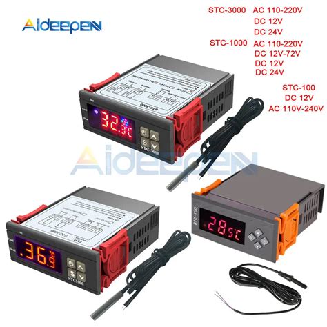 Stc Stc Stc Temperature Controller V V V V Led