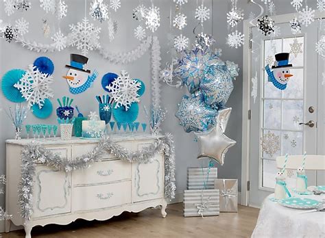 Snowflakes and Snowman Theme Party Ideas - Party City