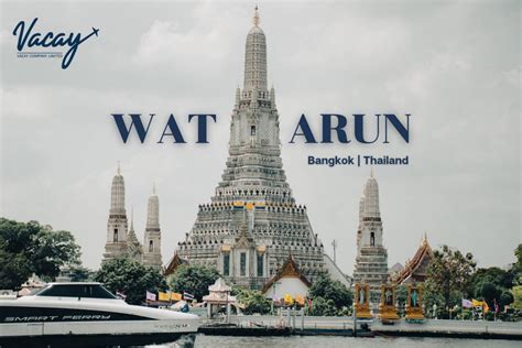 Wat Arun Or Temple Of Dawn Is Located Along With Chao Phraya River E