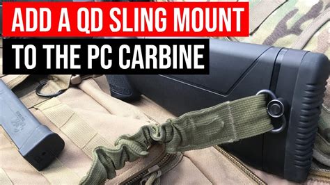 Ruger Pc Carbine Hardpoint™lop Sling Mount Spacer Install By