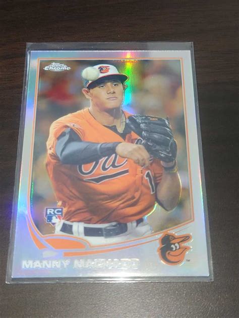 Yahoo オークション 2013 Topps Chrome Refractor Manny Machado RC