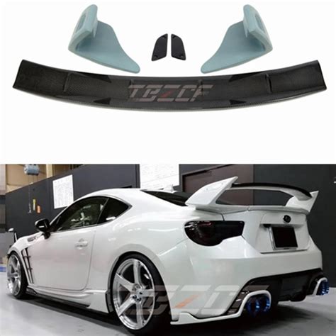 Spoilers Spoiler De Fibra De Carbono E Fibra Gt86 Brz Rowen Para