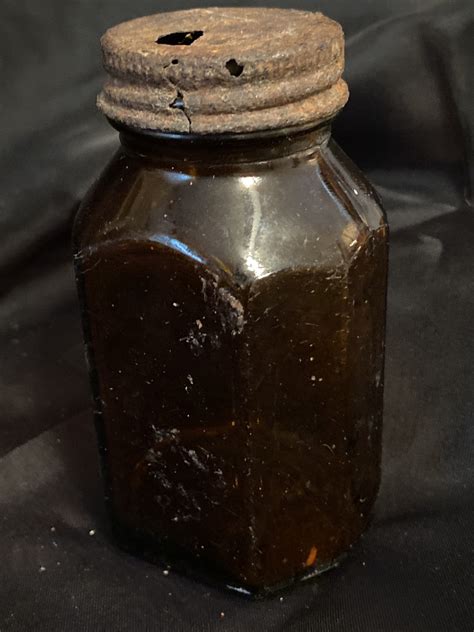 Vintage Bottle Duraglas Brown Glass Bottle Rustic Medicine Etsy