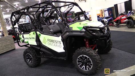 2019 Honda Pioneer 700 4 Utility Atv Walkaround 2018 Toronto Atv