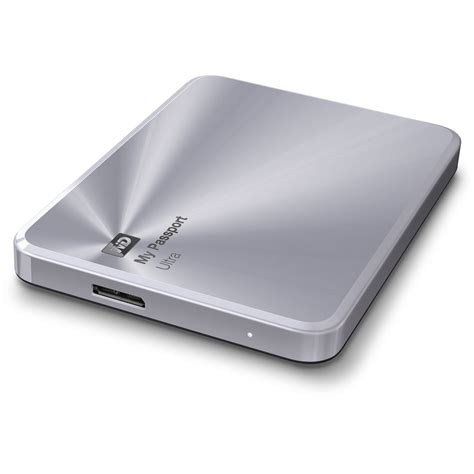 1tb Wd My Passport Ultra Metal Wdbtyh0010bsl Eesn 2 5 6 4cm Usb 3 0 Silber Tragbare