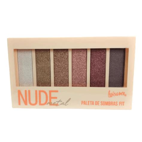 Paleta De Sombras Fit Nude Metal Luisance Paleta De Sombras